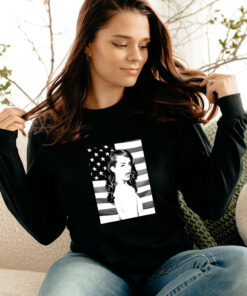 Lana Del Rey American Flag Long Sleeve