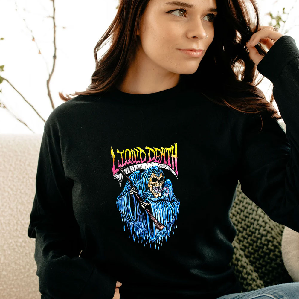 Liquid Death Thrashed To Death Long Sleeve