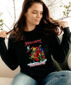 Megadeth Christmas Vintage Long Sleeve