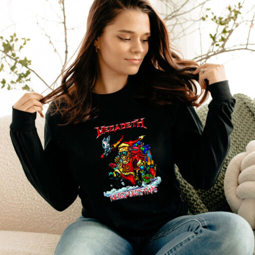 Megadeth Christmas Vintage Long Sleeve