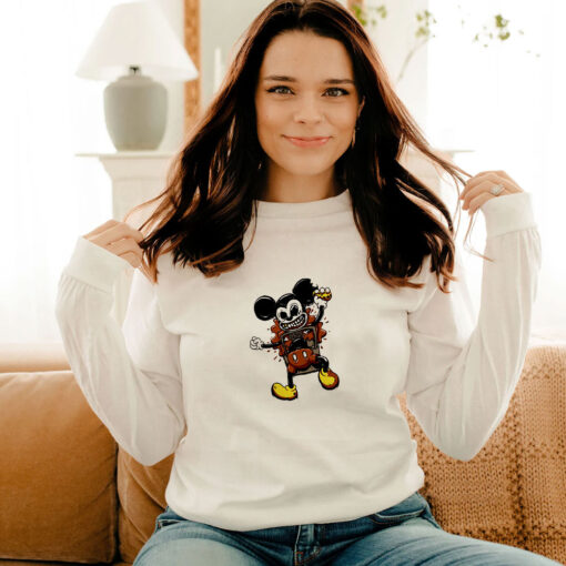 Mickey Parody Rock And Roll Long Sleeve