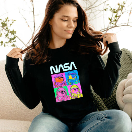 NASA Astronauts Colorful Long Sleeve