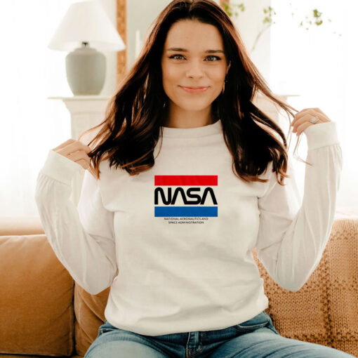 Nasa Stripes Merch Long Sleeve