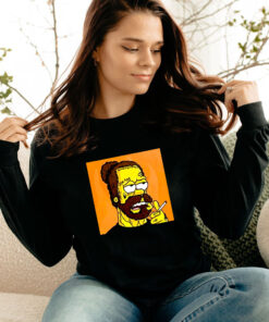 Post Malone Simpson Smoke Long Sleeve