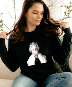 Queen Elizabeth II Bubble Gum Long Sleeve