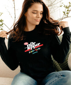 Retro Thermal Dr Pepper Japan Soda Logo Long Sleeve