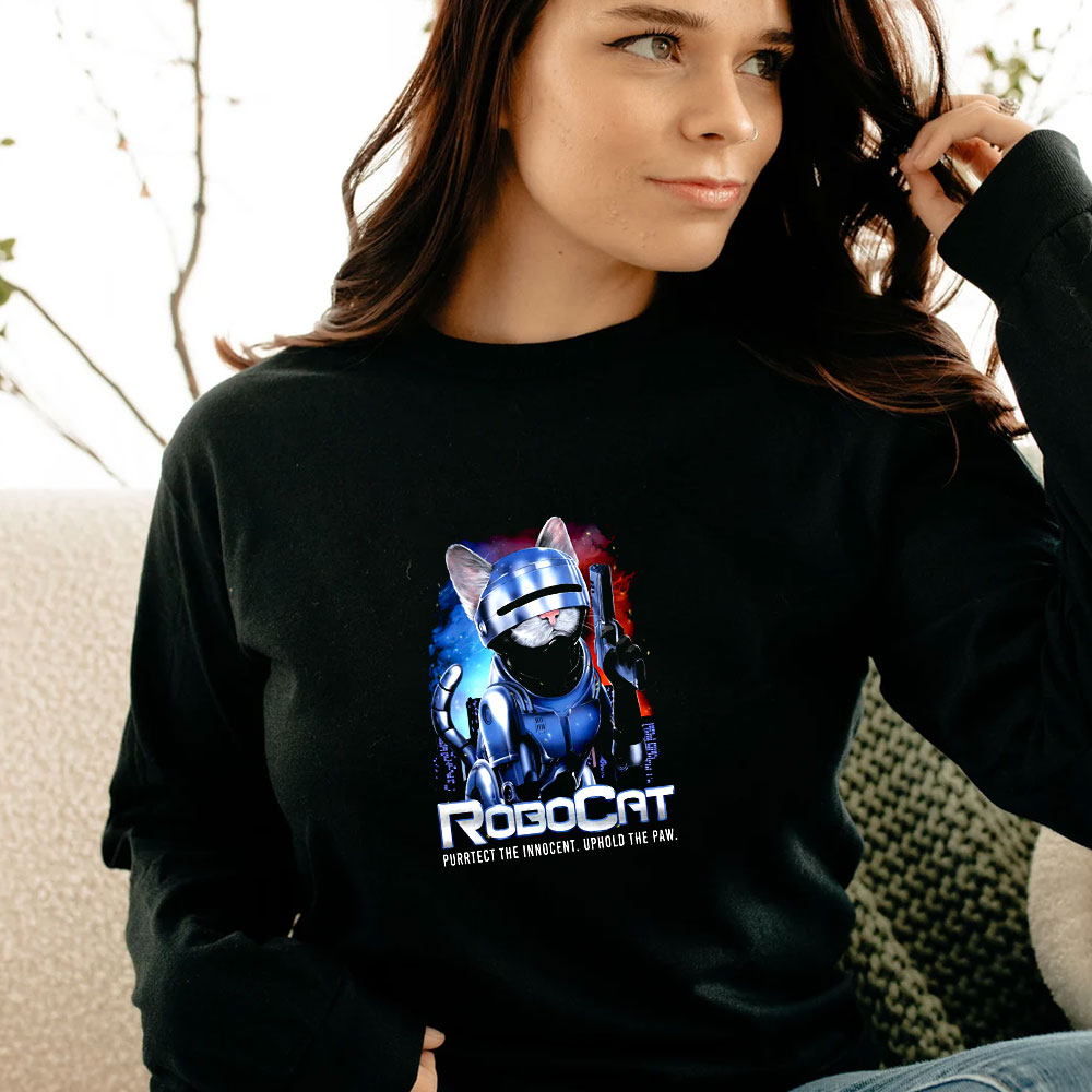 RoboCat Parody Long Sleeve