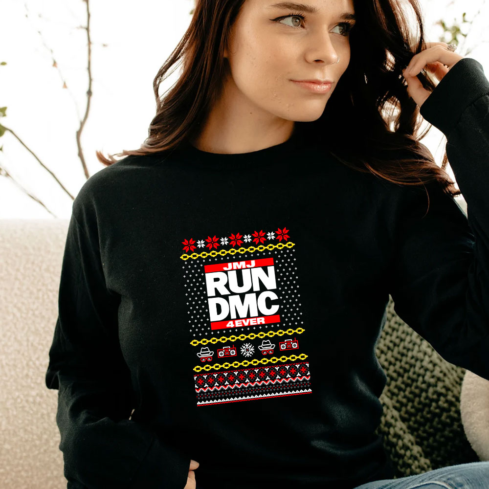 Run DMC Holiday Crew Neck Long Sleeve