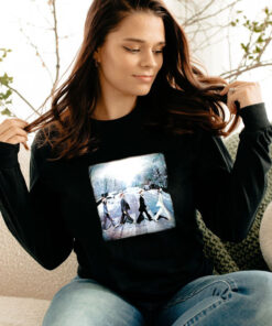 The Beatles Abbey Christmas Long Sleeve