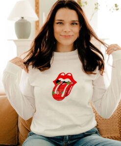 The Rolling Stones Christmas Tongue Long Sleeve