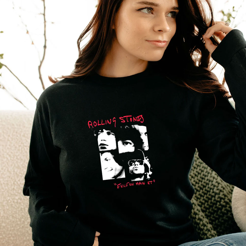 The Rolling Stones Photo Exile Long Sleeve