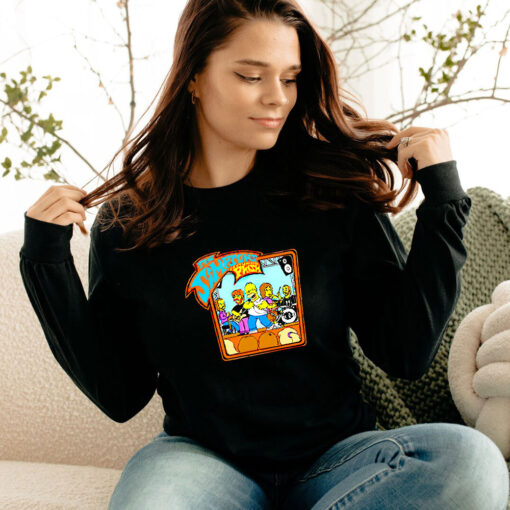 The Simpsons Featuring Phish Springfield Tour Long Sleeve