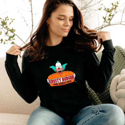 The Simpsons Krusty Burger Logo Long Sleeve