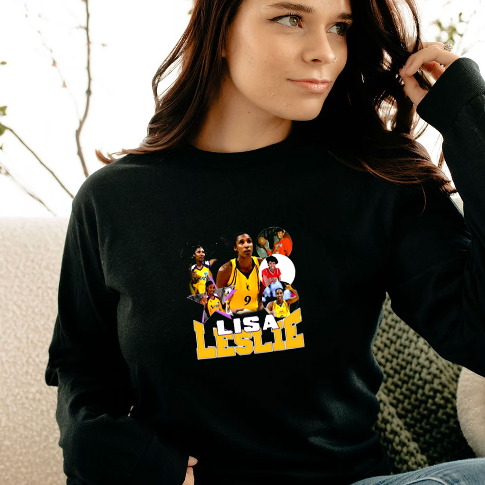 Vintage Lisa Leslie Photo Long Sleeve