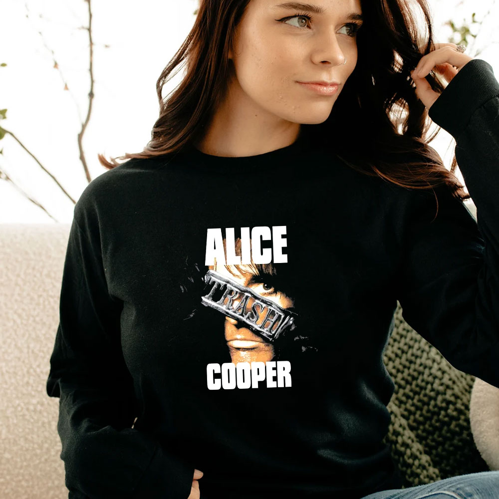 Alice Cooper 1990 Trashes America Tour Long Sleeve