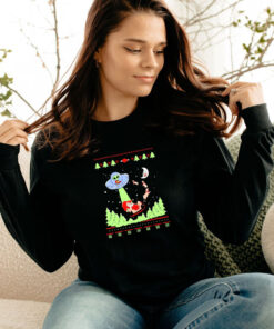 Alien Invasion Ugly Christmas Long Sleeve