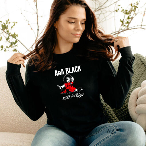 Ana Black Attack Of The Ragdolls Long Sleeve