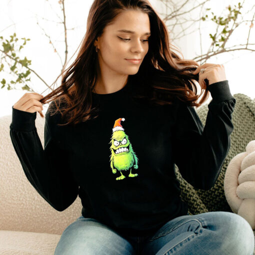 Angry Christmas Monster Long Sleeve