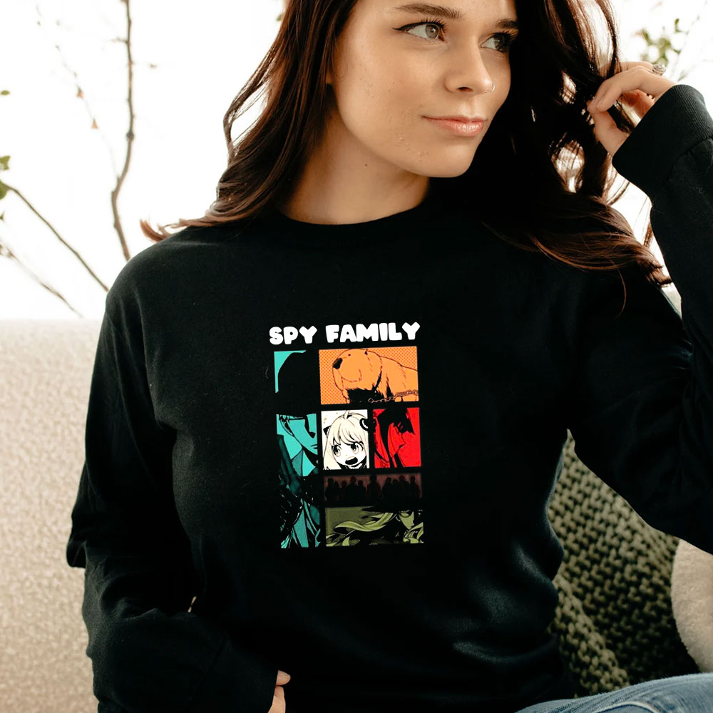 Animal Anime X Family Fantasy Action Spy Christmas Long Sleeve