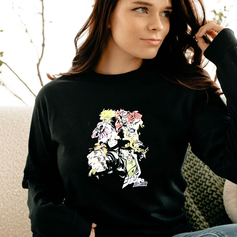 Anime Jojo Bizzare Adventure Long Sleeve