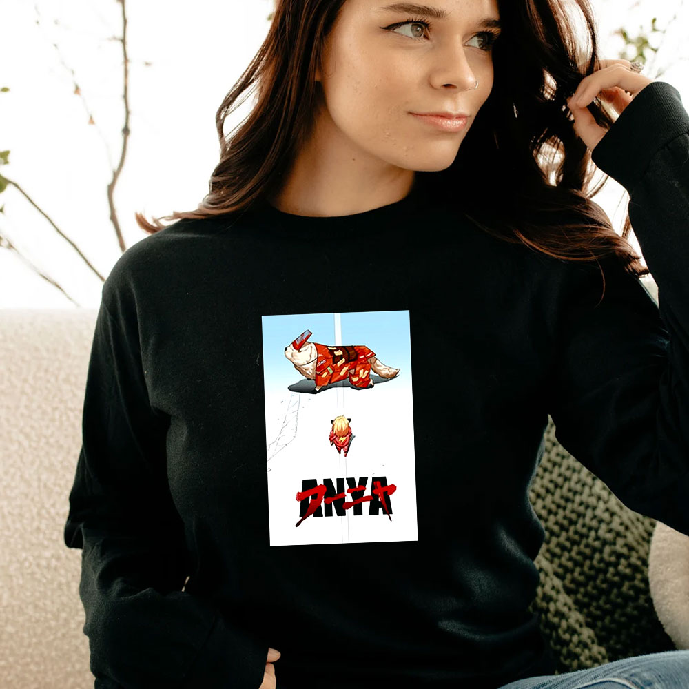 Anya Akira Anime Meme Long Sleeve