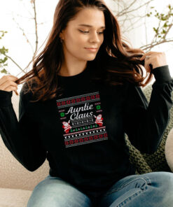 Auntie Claus Ugly Christmas Long Sleeve