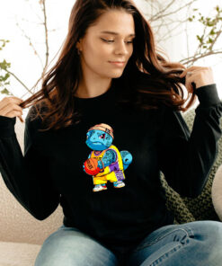 Basketball Squirtle Pokemon Long Sleeve