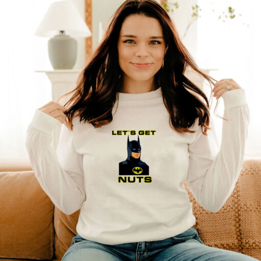 Batman 1989 Michael Keaton Let's Get Nuts Long Sleeve