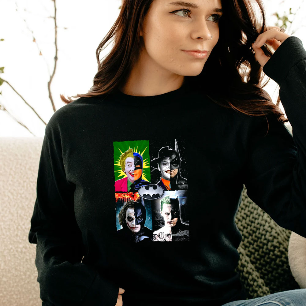 Batman And Joker TV & Movie Actors Long Sleeve