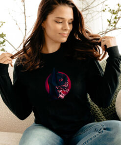 Batman Dead Bat Head Graphic Long Sleeve