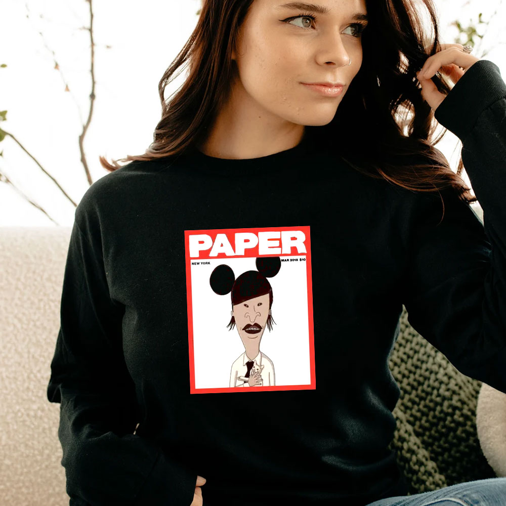 Beavis and Butt Head Paper Magazine Long Sleeve