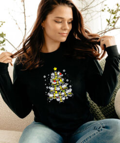 Bees Christmas Tree Xmas Beekeeper Long Sleeve