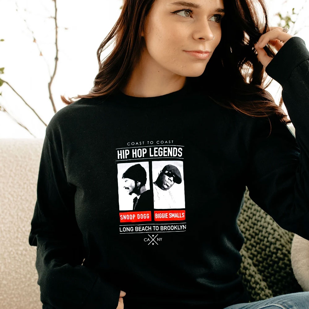 Biggie And Snoop Dogg Rapper Legend Long Sleeve