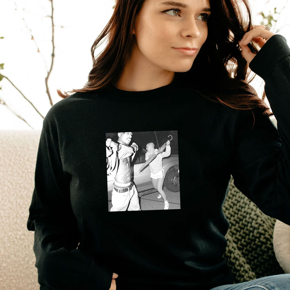 Britney Spears And Tupac Vintage Long Sleeve