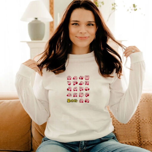 Cute Kirby Pose Long Sleeve