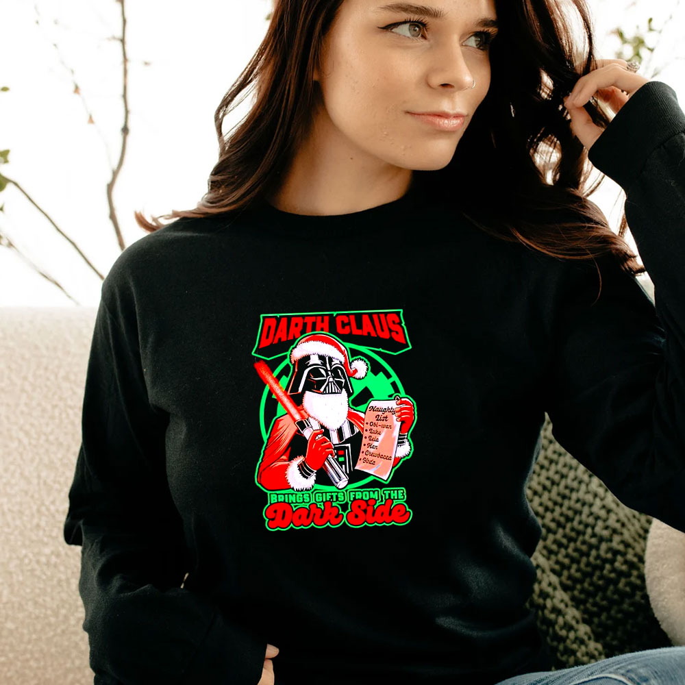 Dark Lord Christmas Darth Claus Long Sleeve