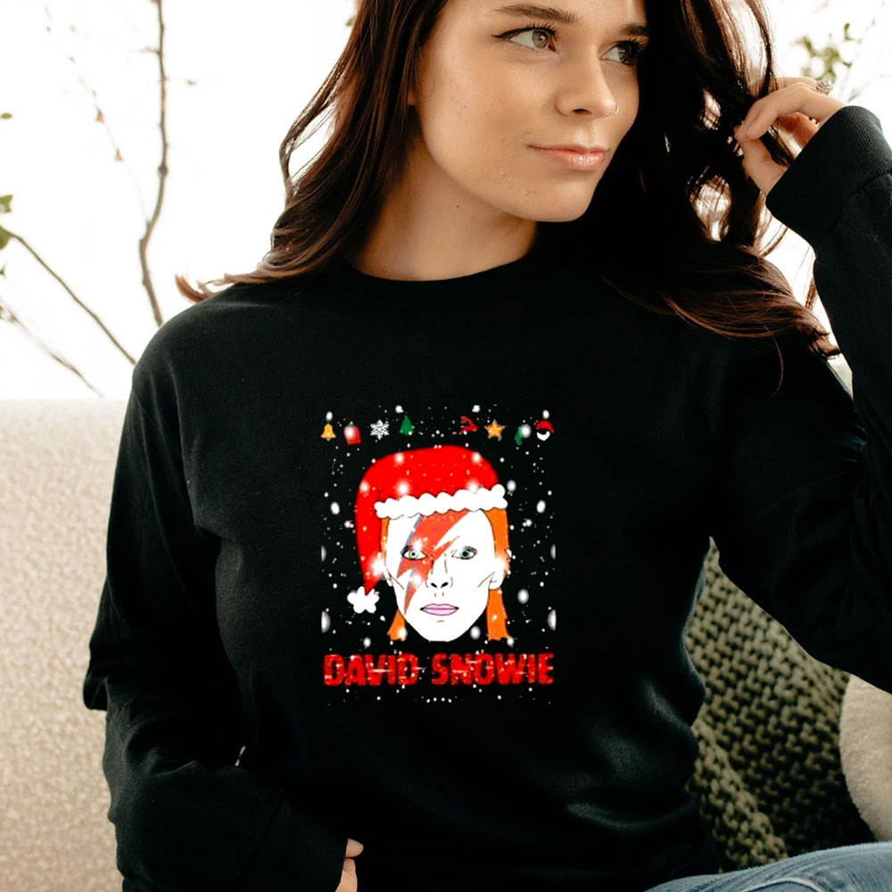 David Bowie Ugly Christmas Funny Long Sleeve