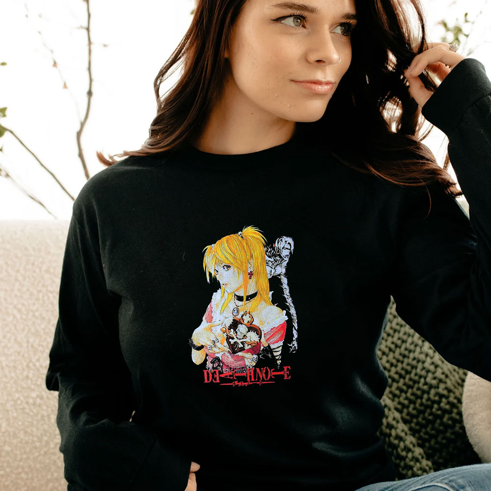 Death Note Misa Fatal Love Anime Graphic Long Sleeve