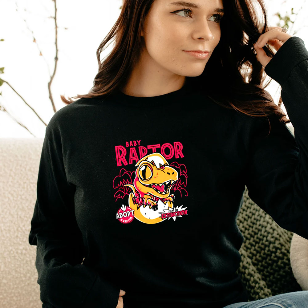 Dinosaur Baby Raptor Long Sleeve