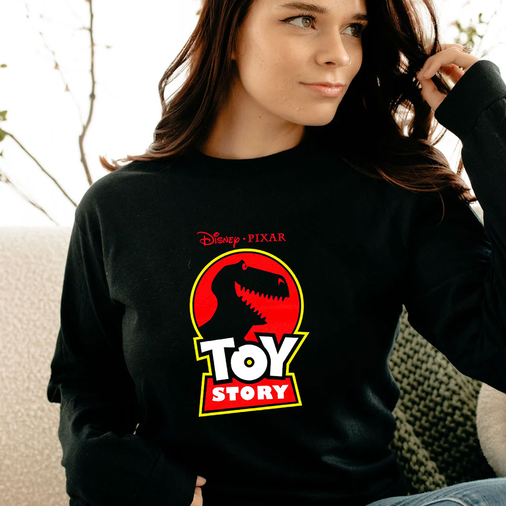 Disney Pixar Jurassic Rex Toy Story Long Sleeve