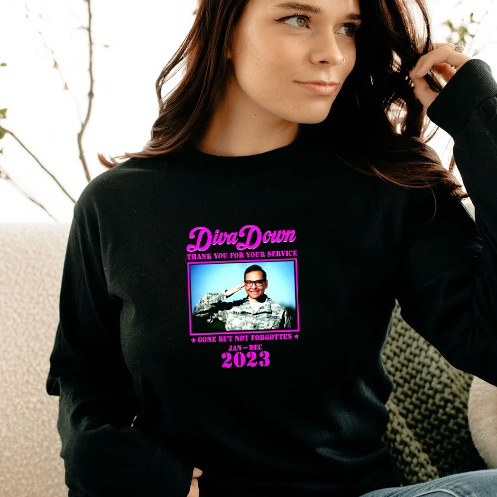 Diva Down Thank You For Your Service George Santos Long Sleeve