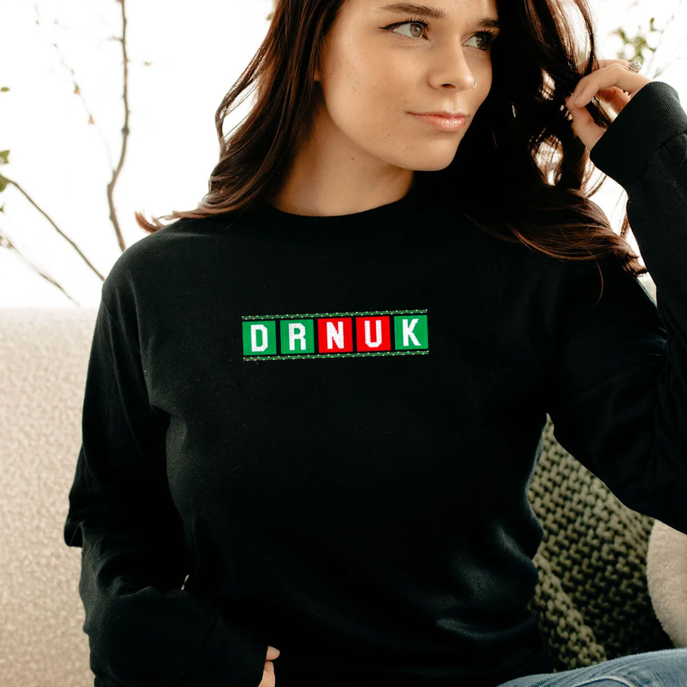 Drunk Ugly Christmas Long Sleeve