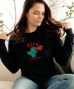 Fire Chibi Godzilla Long Sleeve