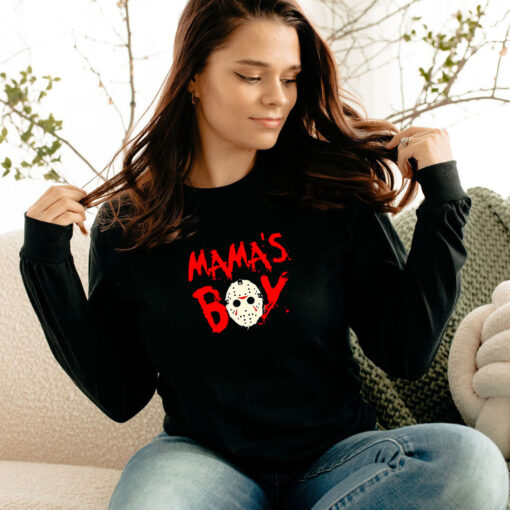 Friday The 13th Jason Voorhees Mama’s Boy Long Sleeve