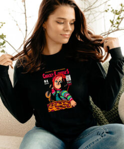 Funny Chucky’s Pizza Chucky Long Sleeve