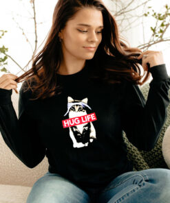 Funny Parody Hug Life Cat Long Sleeve