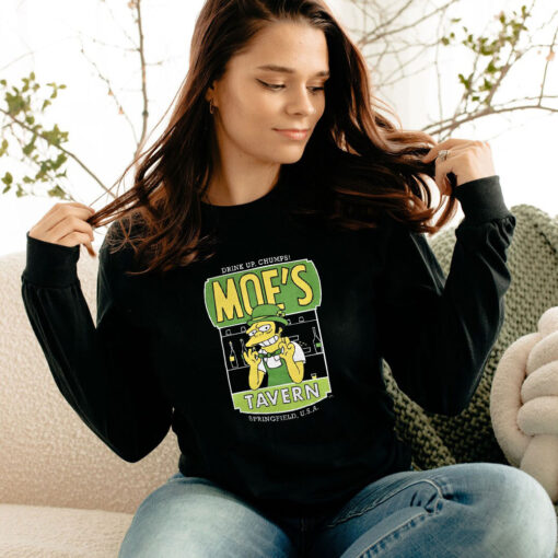 Funny The Simpsons Moe’s Tavern Springfield Long Sleeve