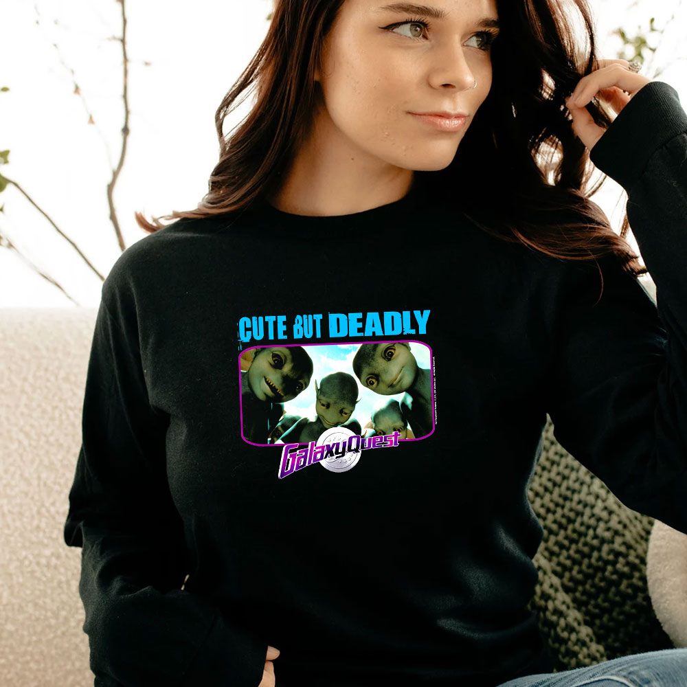 Galaxy Quest Cute But Deadly Graphic Long Sleeve