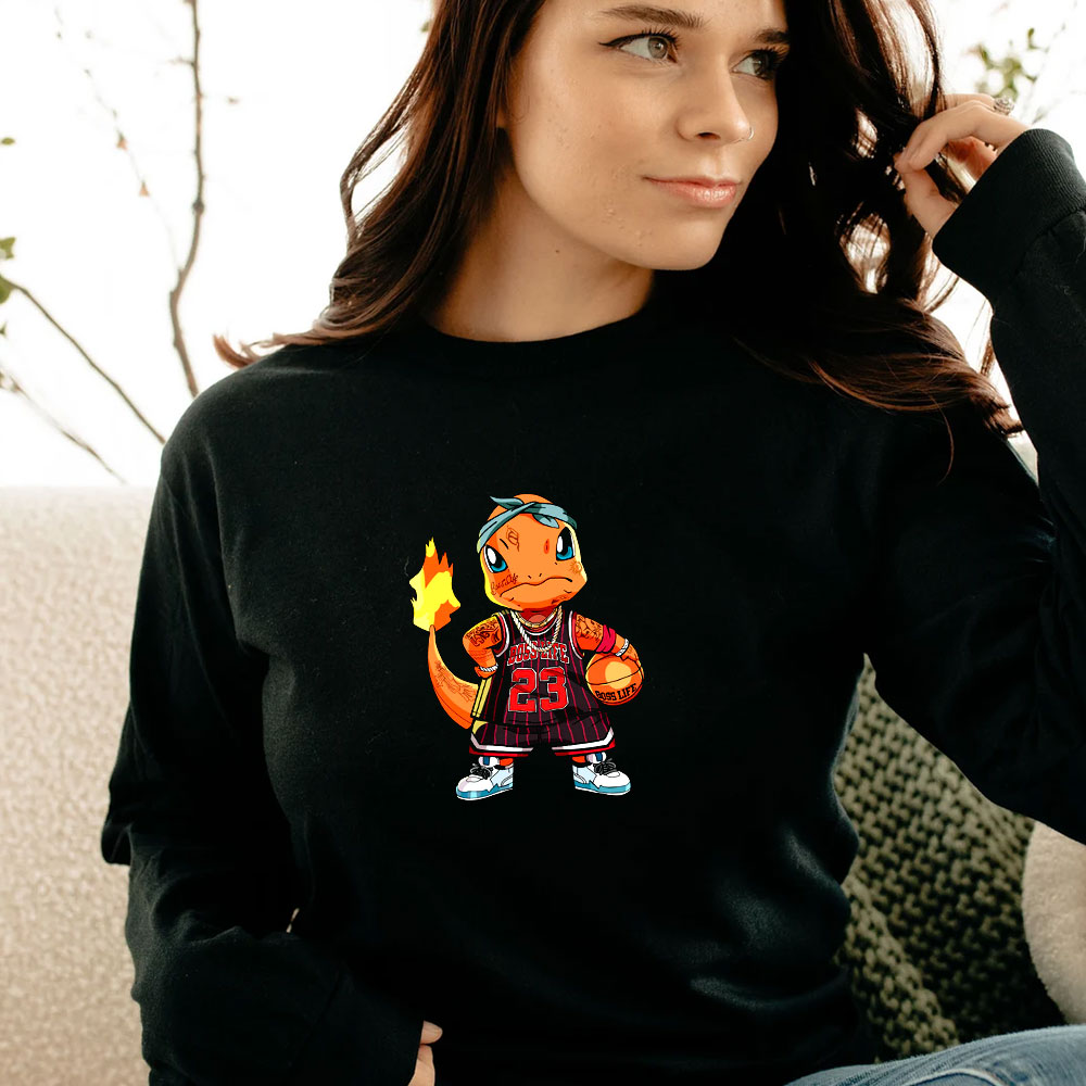 Gang Gang Charmander Pokemon Long Sleeve