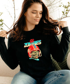 Go zombies Football Long Sleeve